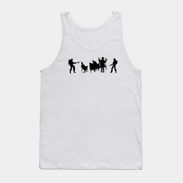 Tied to this F'n Couch Tank Top by CCDesign